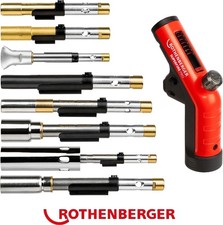 Rothenberger SUPERFIRE PRO Soldering Blow Torch Kit Interchangeable Tips - Multi