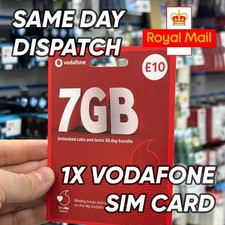 1x Vodafone Nano SIM Card –