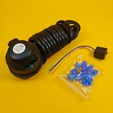12N Wiring Kit 7 Pin With Audible Relay Buzzer Towing Trailer Caravan Towbar 2m