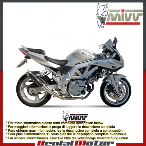 Mivv exhaust muffler carbon - mivv,