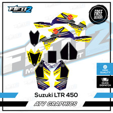 Suzuki LTR 450 Quad Bike ATV Graphics Kit Decals Wrap Stickers