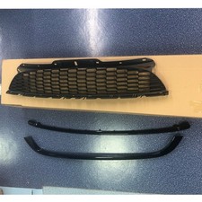 3Pcs Gloss Black Front Bumper Grille For Mini R55 R56 R57 ONE/COOPER 2007-2014