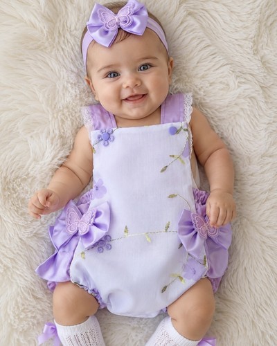 Romany spanish lilac - lilac, romper