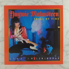 Yngwie Malmsteen – Trial By Fire: Live In Leningrad  12" Vinyl Album LP EX 1989