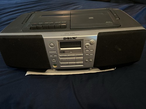 Sony cfd s38l vintage boombox - sony,