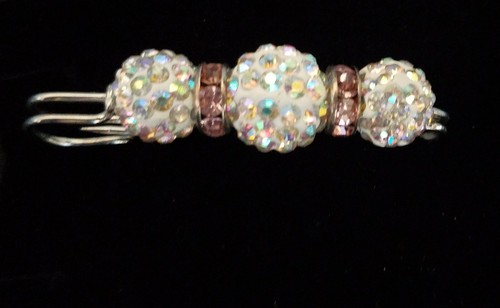 Pink rondelle ab encrusted - pink,