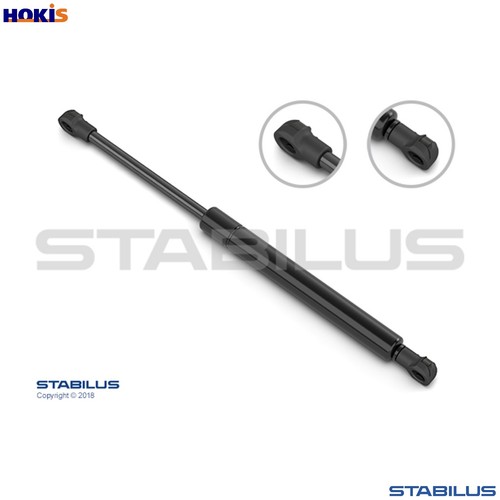 Gas spring bootcargo area - spring,