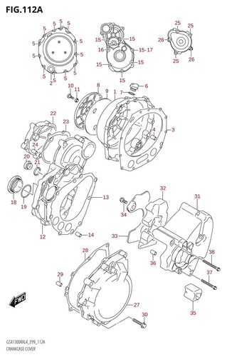 Suzuki genuine gsx r1300r - suzuki, k8