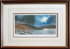 RON ABLEWHITE "MOON SHADOWS" LIMITED EDITION LITHOGRAPH. 129/450. SIGNED