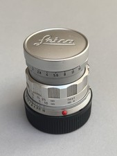 Leica Leitz Wetzlar 50mm F2 Summicron Rigid Lens In Excellent Condition M Mount