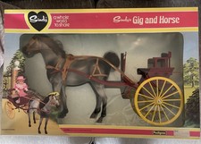 Vintage Sindy Doll Gig & Horse Set Mint In Original Box No. 44520 - Rare 1970’s