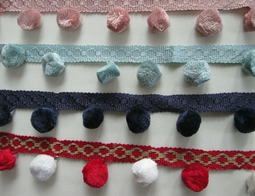 40mm upholstery pom - pom, /