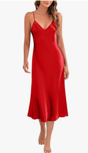 Satin nightdress for women uk - satin,
