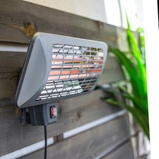 La Hacienda Wall Mounted Patio Heater Garden Electric QUARTZ Patio Heater 2000W