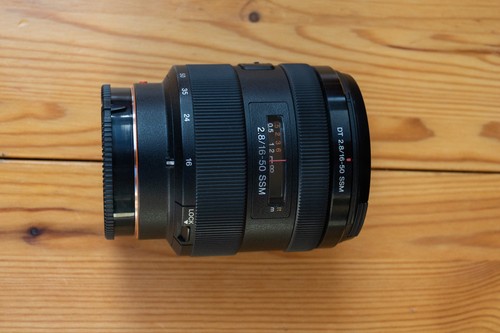 Sony 50mm 8 ssm - 16-50mm, f/2.8
