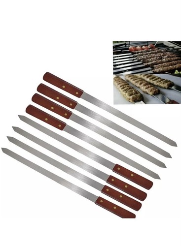 Large barbecue skewers flat - skewers,