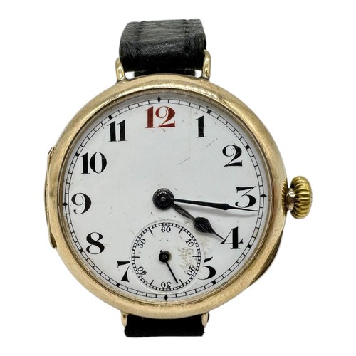 9ct gold ww1 trench - *9ct,