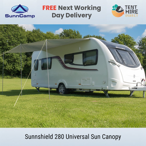 Sunncamp sunshield 280 caravan - sunncamp,