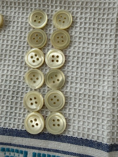 Mother pearl buttons - buttons,, set