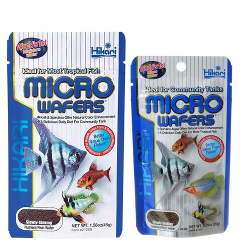 Hikari micro wafer fish - fish, food