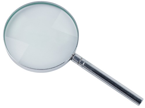 76mm handheld magnifying - 76mm,