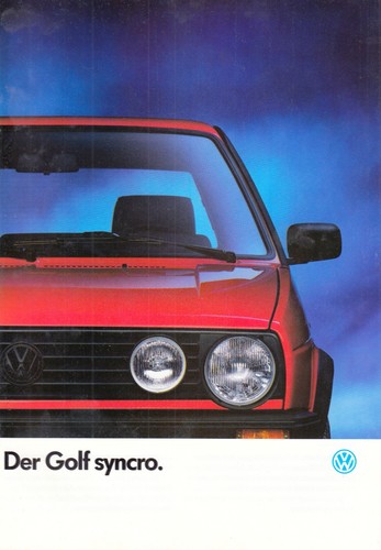 Volkswagen golf syncro - ii, 2