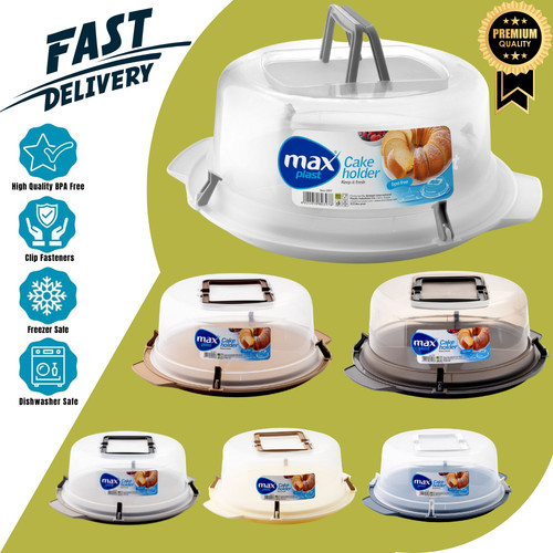 Plastic cake carrier box - cake,