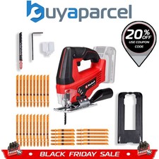 Einhell 18v Cordless Jig Saw TC-JS 18 Li Power X-Change + 31 Blades - Body Only