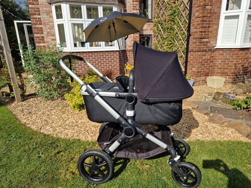 Bugaboo fox black complete set - complete,