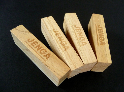 Spare parts jenga blocks - spare,