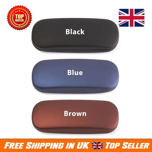 Hard shell glasses case black - hard,