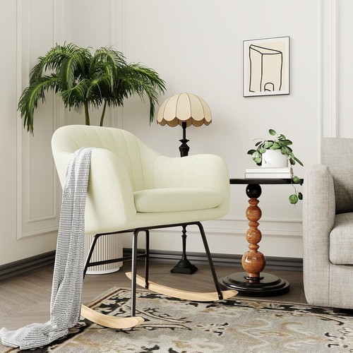 Nursery rocking chair - rocking,