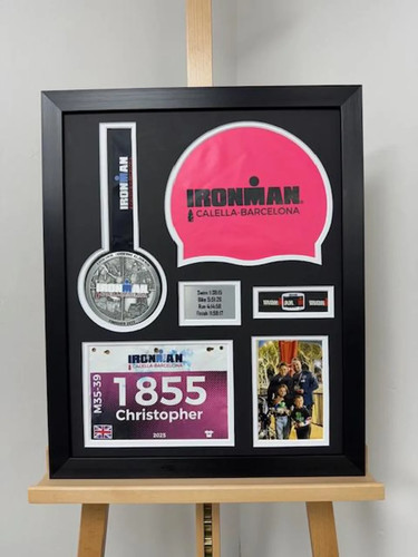 Ironman medal frame inch - frame,