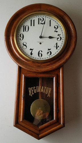 Antique new haven regulator - antique,