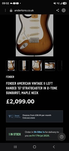 Fender american vintage - american, ii