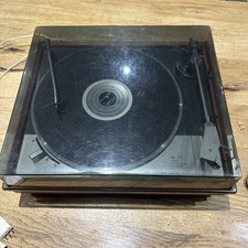 Vintage Goldring GL75 record turntable With Teak Plinth ￼