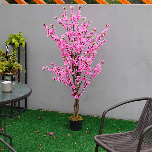 Large artificial cherry peach - large,