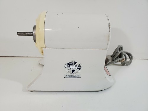 The champion white juicer - the,