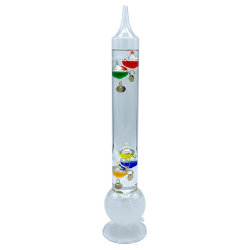 Tall galileo thermometer - 13",