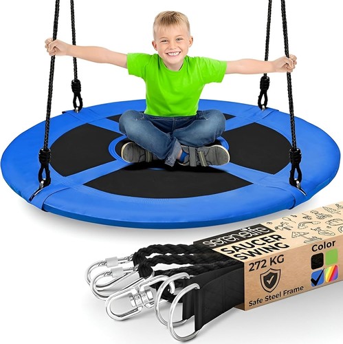 Tree swing seat large - large, round