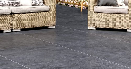 Anthracite porcelain r11 - anthracite,