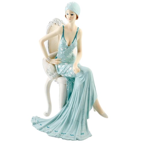 Art deco victoria sitting - art, "victoria"