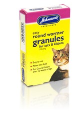 Johnson's Veterinary Easy Round Wormer Granules for Cats & Kittens