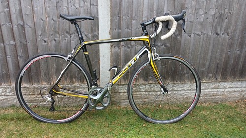 Scott cr1 full carbon - carbon, road
