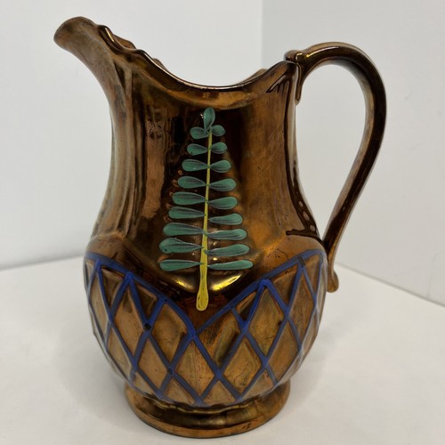 Victorian copper tone lustre - copper,