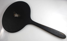 Antique Hand Mirror Black
