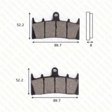 Brake shoes disc brake pads