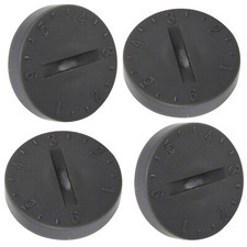 4 x Storage Heater Input / Output Control Knob For Creda 79141 79151 79161 79042