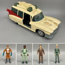 INCOMPLETE THE REAL GHOSTBUSTERS KENNER BUNDLE ACTION FIGURE TOYS ECTO-1 1984