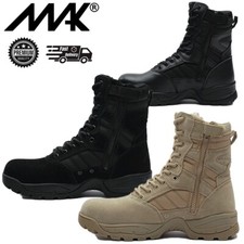 Men's Leather Tactical Combat